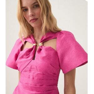 AJE Elegant Pink Women's Dress